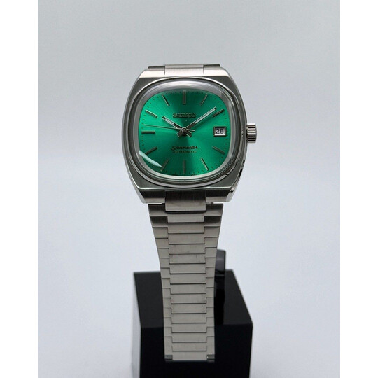 Custom Seiko Mod • Sunburst Green Seamaster TV • 38mm 